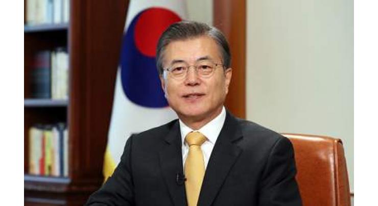 Moon says promulgation of Korean alphabet connects with spirit of democracy 