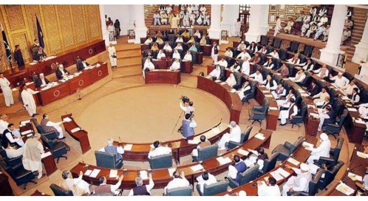 KP Assembly passes two resolutions unanimously 
