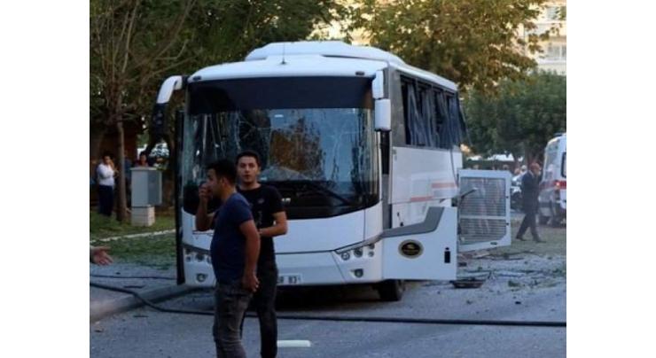12 wounded in bomb attack on Turkish police bus: reports 