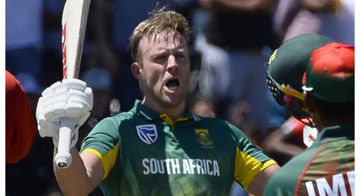 Cricket: Brilliant De Villiers blows away Bangladesh 