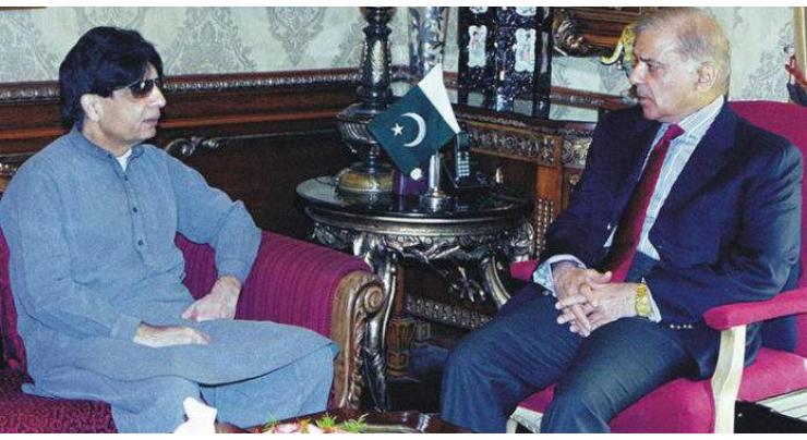 Ch Nisar meets Shehbaz Sharif 