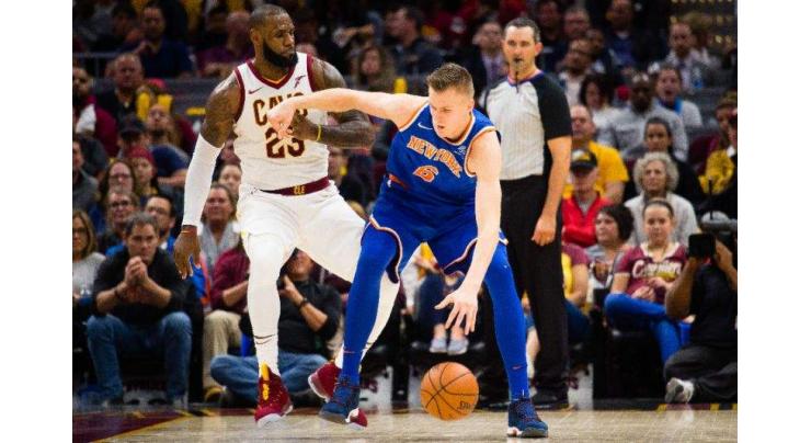 NBA: Cavs' struggles continue with shock loss to Knicks 
