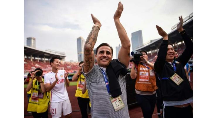 Cannavaro quits Tianjin as Evergrande rumours swirl 