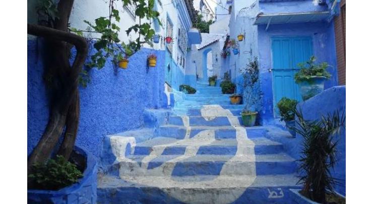 In Morocco, a blue tourist town is turning green 