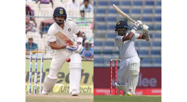 Cricket: India v Sri lanka 1st Test scoreboard 