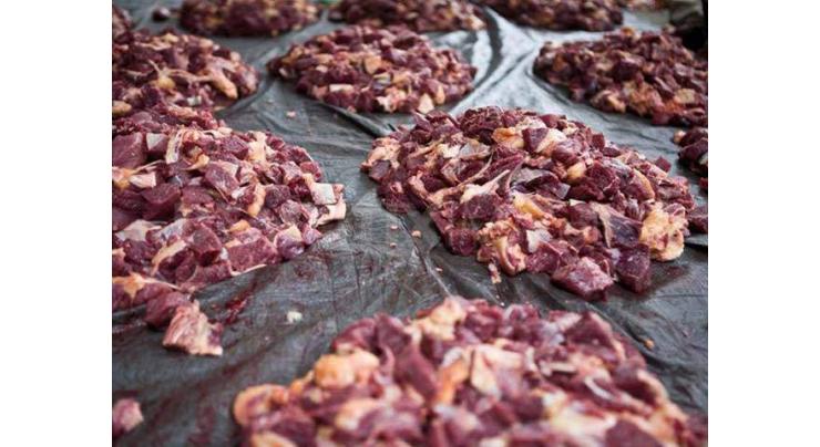 100 kg rotten meat seized 