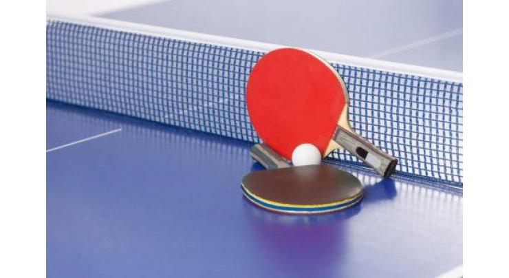 National Table Tennis Championship from Dec 26 
