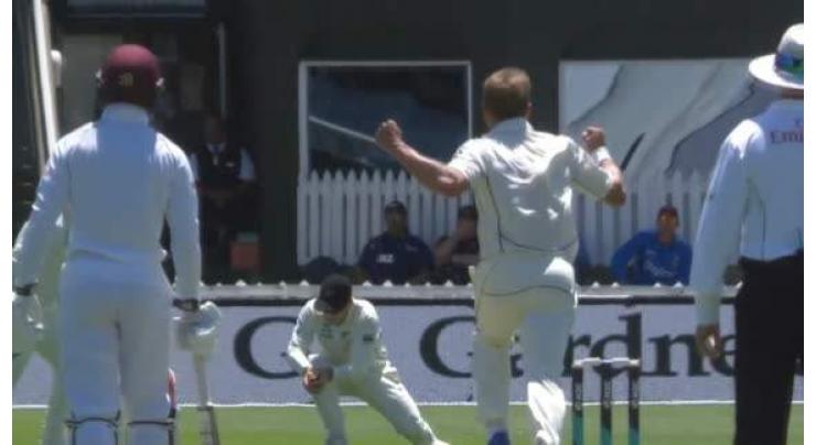 New Zealand 181-3 at lunch, lead West Indies by 47 