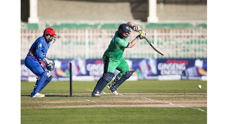 Cricket: Ireland post 271-9 against Afghanistan in 2nd ODI 