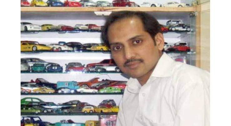 Lahore's Aamir Ashfaq possesses 5554 Dinky toy cars 