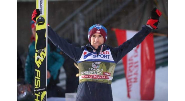 Ski jumping: Stoch completes Four Hills clean sweep 