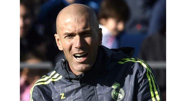 Football: Zidane looks to gee up squad amid talk of Madrid crisis 