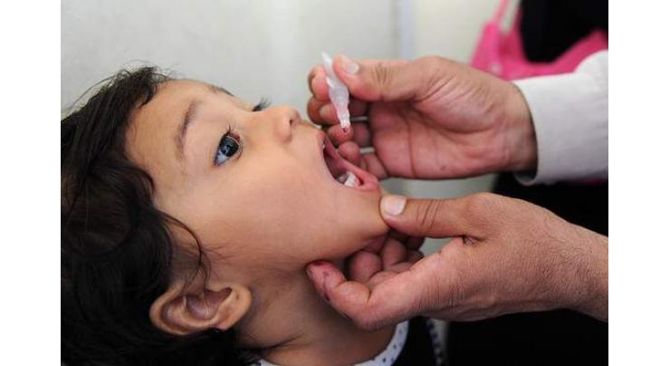 Polio drive in Sialkot on Jan 15 