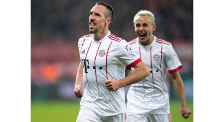 Football: Ribery strikes as Bayern go 14 points clear 