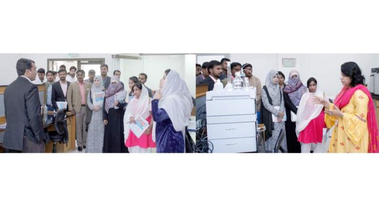 4th Batch of MS and PhD joins USPCAS-W MUET
