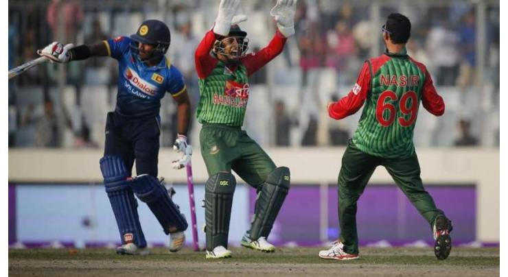 Cricket: Bangladesh v Sri Lanka ODI scoreboard 