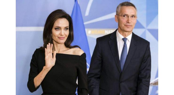 Jolie to work with NATO to combat sexual violence 