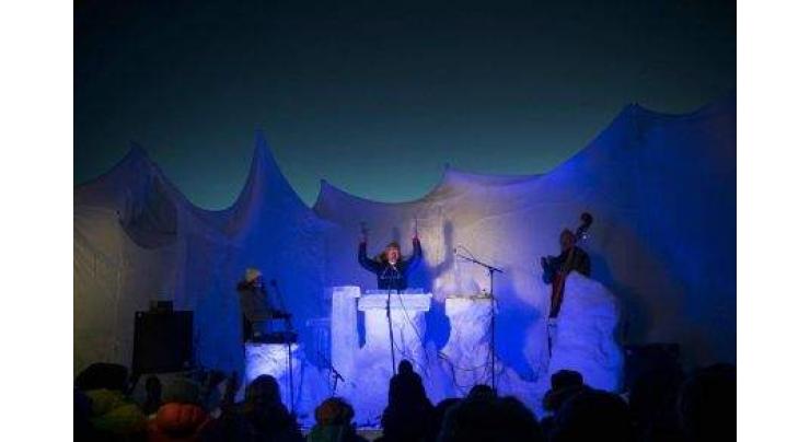 Ice instruments ring out coolest music in Norway 