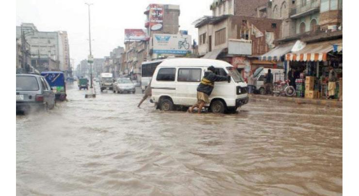 Five killed in rain related incidents in KP 