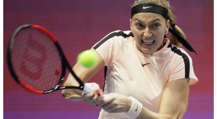 Kvitova loses just four points in set in Qatar opener 