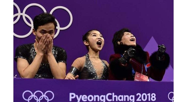 'We are one people': N. Korean skaters wow in dream Olympic debut 