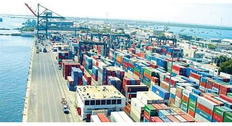 Shipping activity at Port Qasim 16 February 2018