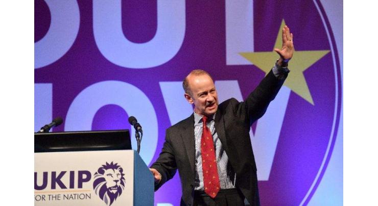 Crisis-hit UKIP decides fate of latest leader 