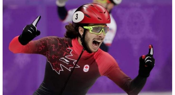 Short-track gold for Girard after Korean pile-up 