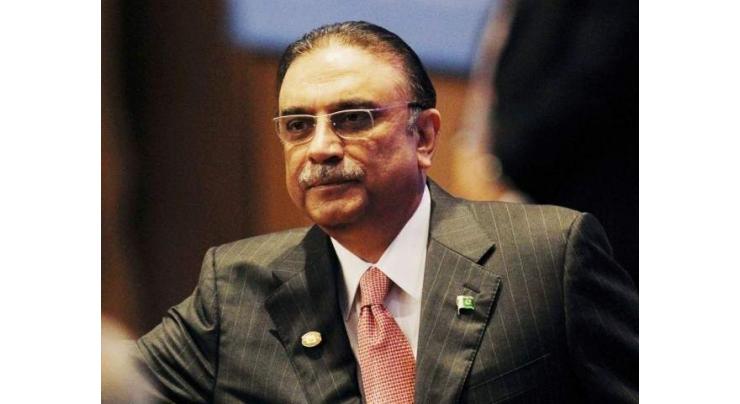 Asif Ali Zardari warns against hurried privatization of PIA