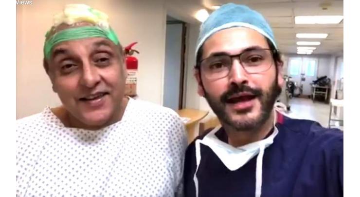 Actor Sajid Hasan to go through scalp reconstruction surgery after failed hair transplant surgery