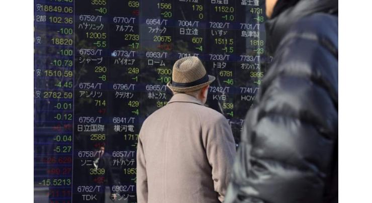 Tokyo stocks snap three-day winning streak 20 February 2018
