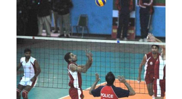 WAPDA beats Navy in opening match of National volleyball 