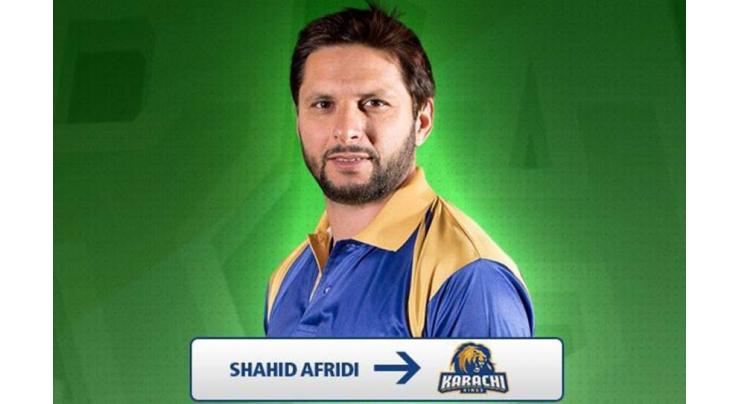PSL final in Karachi will send a positive message to the whole world: Shahid Afridi 