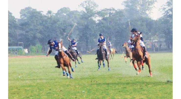 One match decided in Aibak Polo Cup 