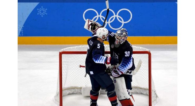 Czechs edge USA to reach Olympic hockey semi-finals 