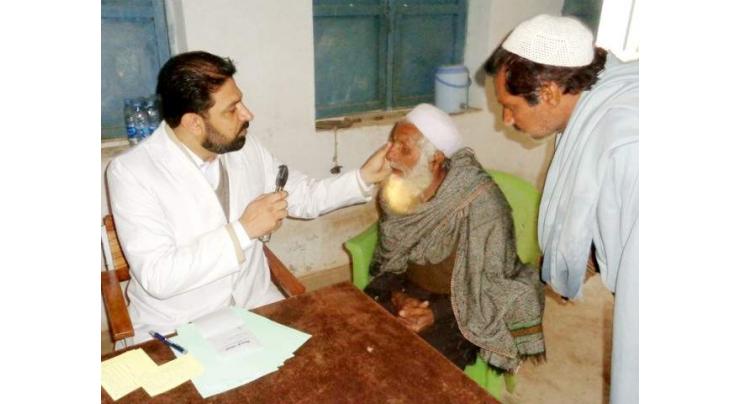 Health Services FATA arranges eye camps in Khyber and Mohmand agencies