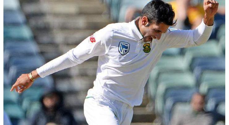 Keshav Maharaj grabs prized wicket of Australia skipper Smith
