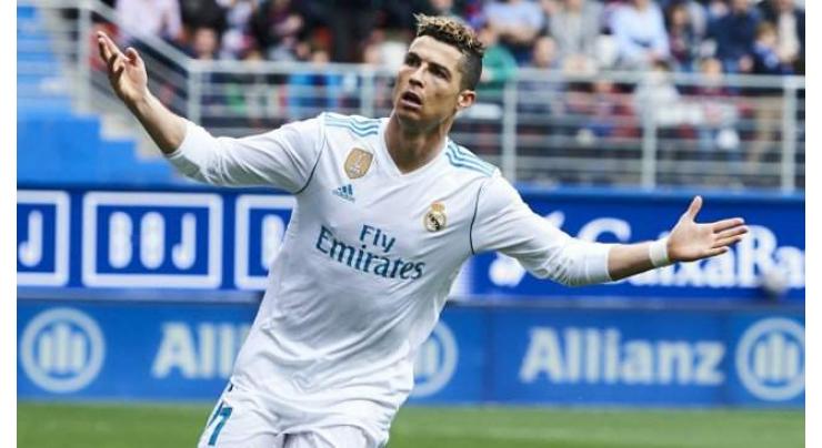 Cristiano Ronaldo double gives Real narrow win over Eibar
