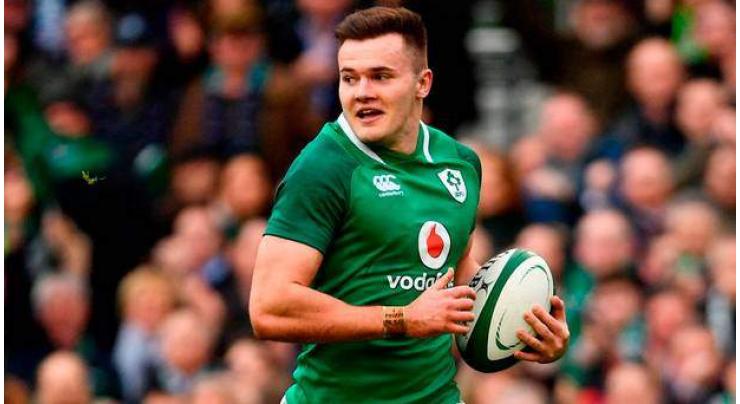 Stockdale double gives Irish lead over Scots at half-time
