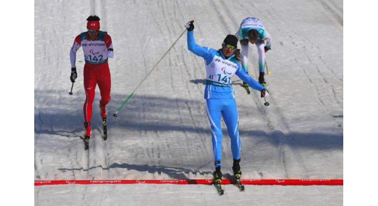 Snow sculptor becomes first Kazakh Paralympic winner
