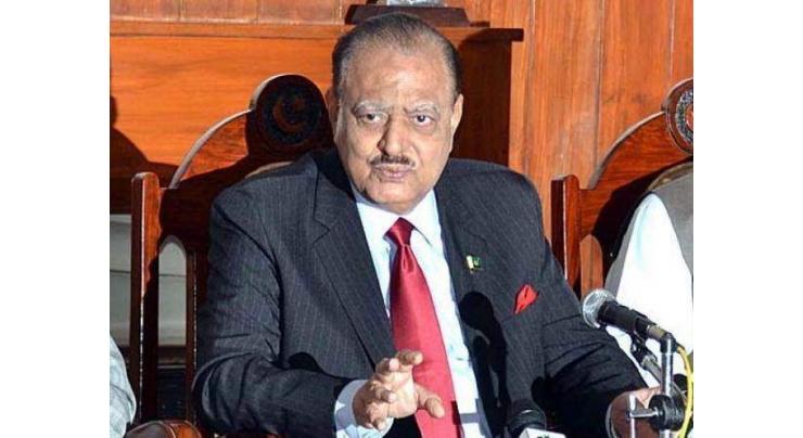 President Mamnoon Hussain condemns terrorist attack in Lahore
