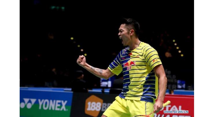 Lin, Lee win openers at All England badminton
