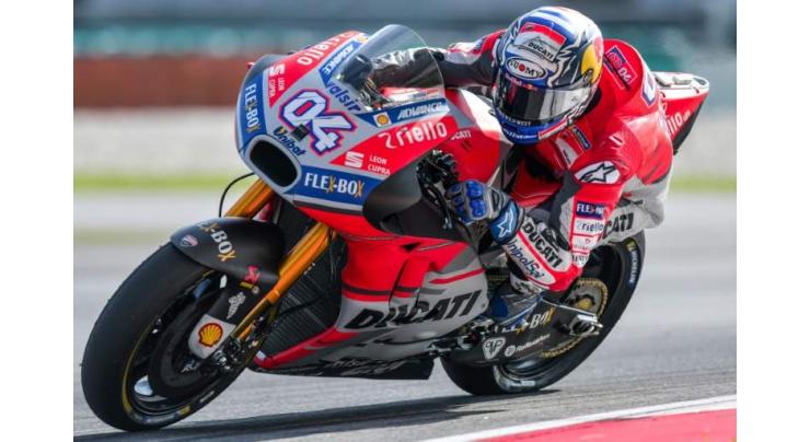 Prince of darkness Dovizioso sets pace in Qatar
