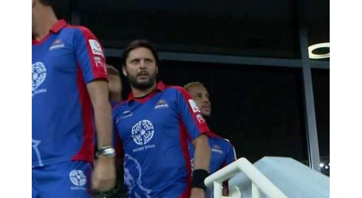 Shahid Afridi likely to miss PSL 2018 qualifier against Islamabad United