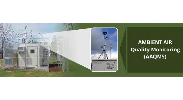 Air Quality Monitoring System (AQMS) working round the clock to monitor air quality
