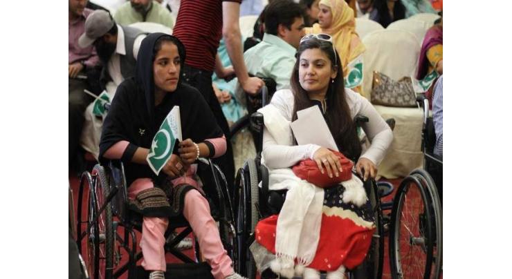 Women Parliamentary Caucus acknowledges contribution of leading women with disabilities
