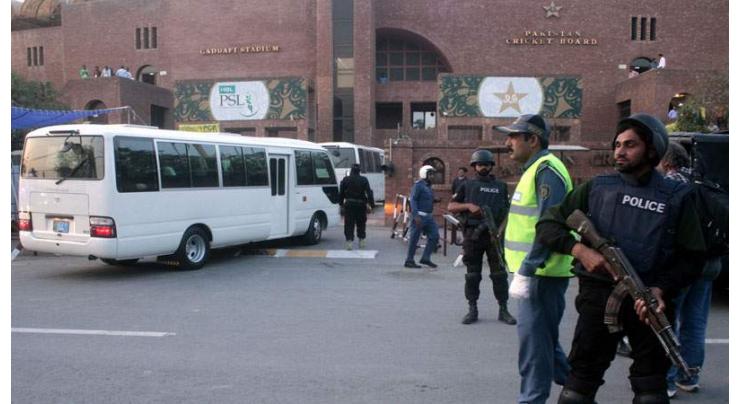 Police ensure foolproof security for PSL in Lahore
