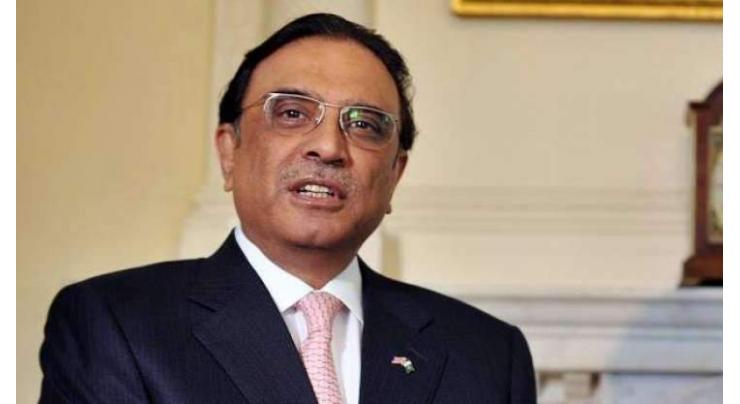 Asif Ali Zardari greets people on eve of Nauroz
