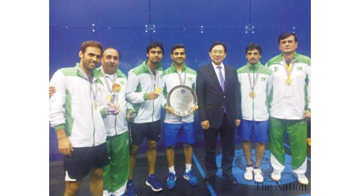Pakistan beats Philippines in Asian Squash Team Championship 
