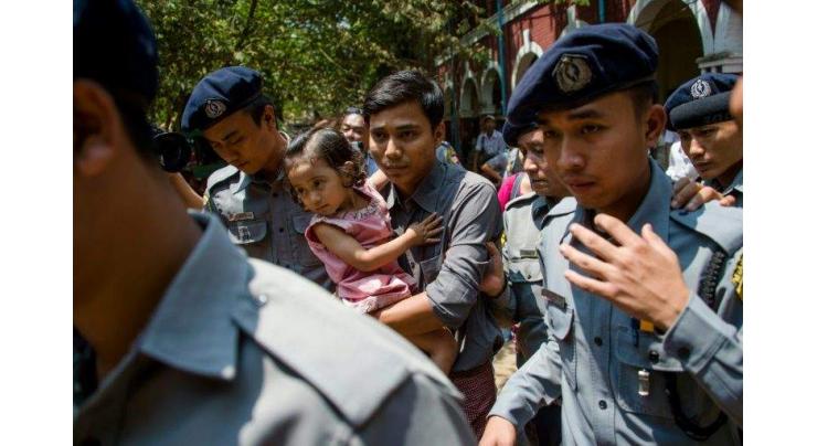 Reuters journalists clock up 100 days in jail in Myanmar
